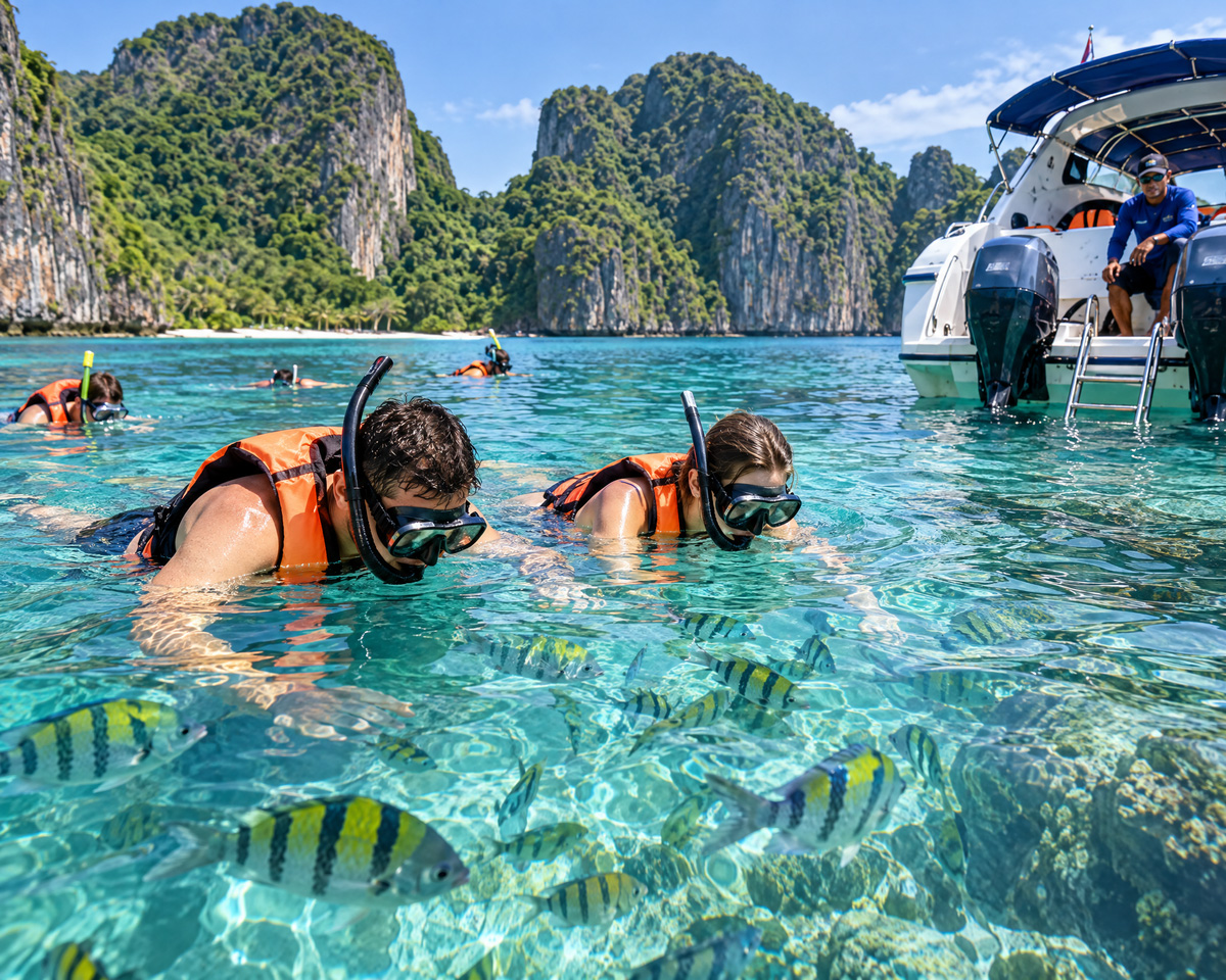 Phi Phi Island by Speed Boat